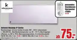 B1 Discount Baumarkt KÖNIGHAUS Infrarot-Heizung »P-Serie« Angebot