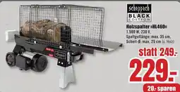 B1 Discount Baumarkt Scheppach Holzspalter HL460 Angebot
