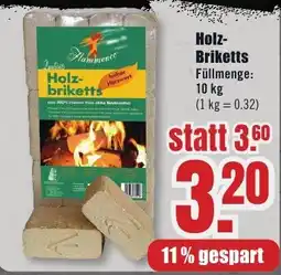 B1 Discount Baumarkt Flammence Holz-briketts Angebot