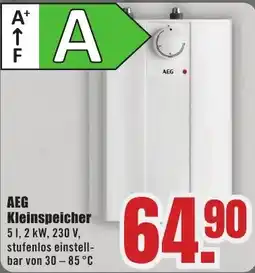 B1 Discount Baumarkt AEG Kleinspeicher Angebot