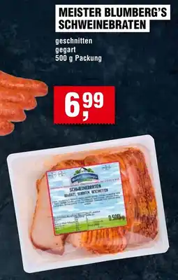 Handelshof MEISTER BLUMBERG'S SCHWEINEBRATEN Angebot