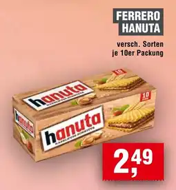 Handelshof FERRERO HANUTA Angebot