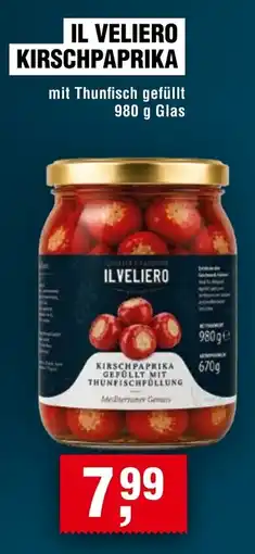 Handelshof IL VELIERO KIRSCHPAPRIKA mit Thunfisch gefüllt Angebot