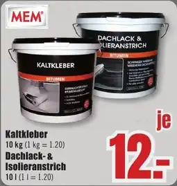 B1 Discount Baumarkt MEM Kaltkleber Angebot