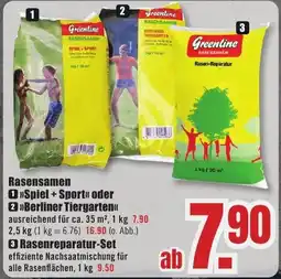 B1 Discount Baumarkt Greenline Rasensamen Angebot