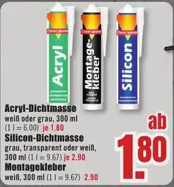 B1 Discount Baumarkt Acryl-Dichtmasse Angebot