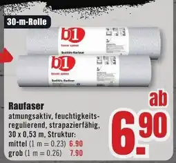 B1 Discount Baumarkt b1 Raufaser Angebot