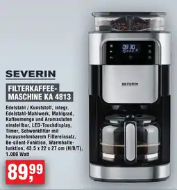 Handelshof SEVERIN FILTERKAFFEE-MASCHINE KA 4813 Angebot