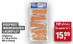 Handelshof SIEGFROST NORWEGISCHES LACHSFILET Angebot