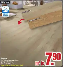B1 Discount Baumarkt Laminat Angebot