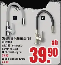 B1 Discount Baumarkt Spültisch-Armaturen »Flexo« Angebot
