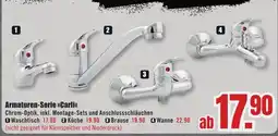 B1 Discount Baumarkt Armaturen-Serie »Carli« Angebot