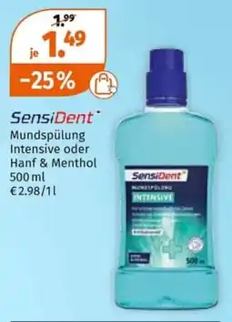 Müller SensiDent Mundspülung Intensive Angebot