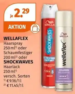 Müller WellaFlex Haarspray Angebot