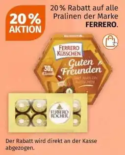 Müller FERRERO Pralinen Angebot