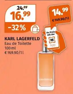 Müller KARL LAGERFELD Eau de Toilette Angebot