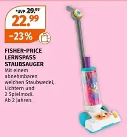 Müller FISHER-PRICE LERNSPASS STAUBSAUGER Angebot