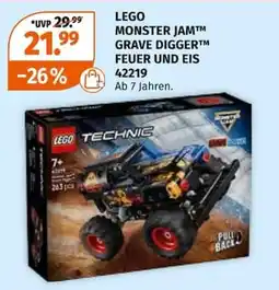 Müller LEGO MONSTER JAM™ GRAVE DIGGER™ FEUER UND EIS Angebot