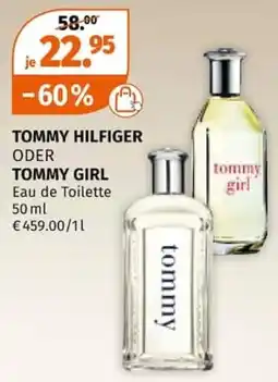 Müller TOMMY HILFIGER ODER TOMMY GIRL Angebot