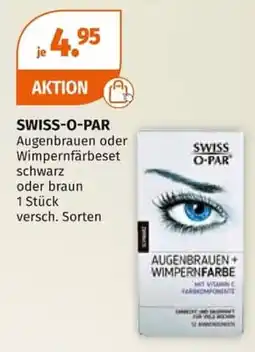 Müller SWISS-O-PAR Augenbrauen oder Wimpernfärbeset Angebot