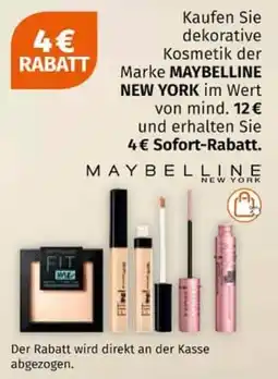 Müller Maybelline new york Angebot