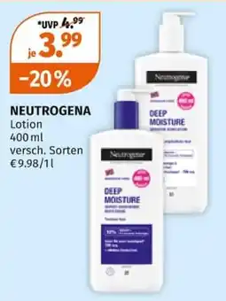 Müller NEUTROGENA Lotion Angebot