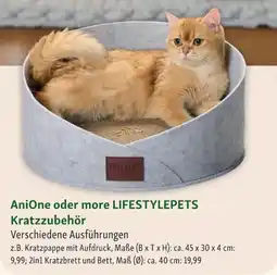 Fressnapf AniOne oder more LIFESTYLEPETS Kratzzubehör Angebot