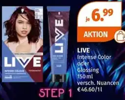 Müller LIVE Intense Color oder Glossing Angebot