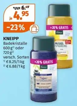 Müller KNEIPP Badekristalle Angebot