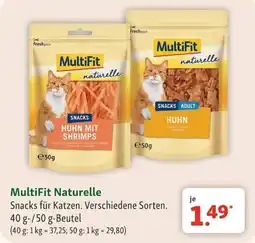 Fressnapf MultiFit Naturelle Snacks für Katzen Angebot