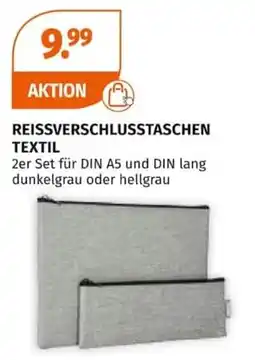 Müller REISSVERSCHLUSSTASCHEN TEXTIL Angebot