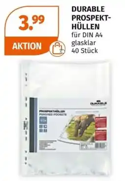 Müller DURABLE PROSPEKT-HÜLLEN Angebot