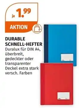 Müller DURABLE SCHNELL-HEFTER Angebot