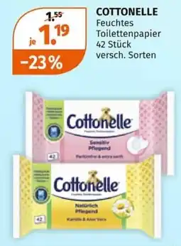 Müller Cottonelle Feuchtes Toilettenpapier Angebot