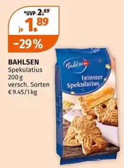 Müller BAHLSSEN Spekulatius Angebot