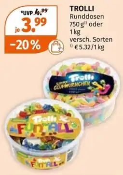 Müller TROLLI Runddosen Angebot