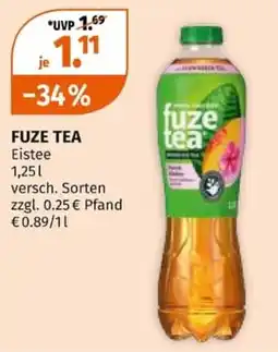 Müller FUZE TEA Eistee Angebot