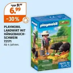 Müller PLAYMOBIL LANDWIRT MIT HÄNGEBAUCH-SCHWEIN Angebot