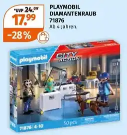 Müller PLAYMOBIL DIAMANTENRAUB Angebot