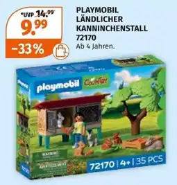 Müller PLAYMOBIL LÄNDLICHER KANNINCHENSTALL Angebot