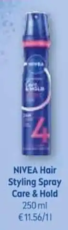 Müller NIVEA Hair Styling Spray Care & Hold Angebot