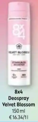 Müller 8x4 Deospray Velvet Blossom Angebot