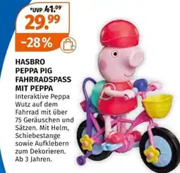 Müller HASBRO PEPPA PIG FAHRRADSPASS MIT PEPPA Angebot