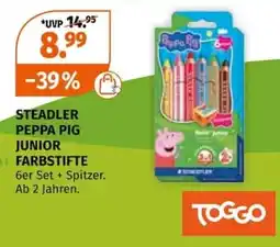 Müller STEADLER PEPPA PIG JUNIOR FARBSTIFTE Angebot
