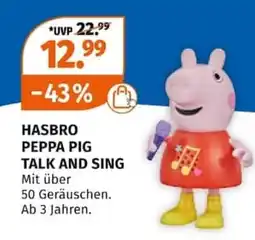 Müller Hasbro peppa pig talk and sing Angebot