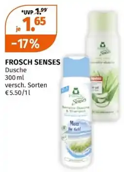 Müller FROSCH SENSES Dusche Angebot