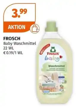 Müller FROSCH Baby Waschmittel Angebot