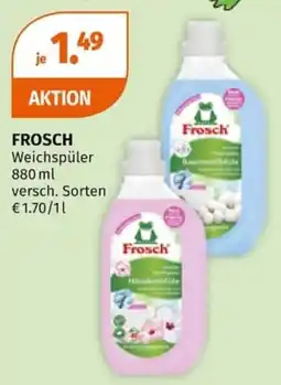 Müller Frosch Weichspüler Angebot