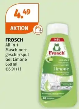 Müller Frosch All in 1 Maschinen-geschirrspül Gel Limone Angebot
