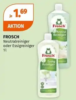 Müller FROSCH Neutralreiniger oder Essigreiniger Angebot